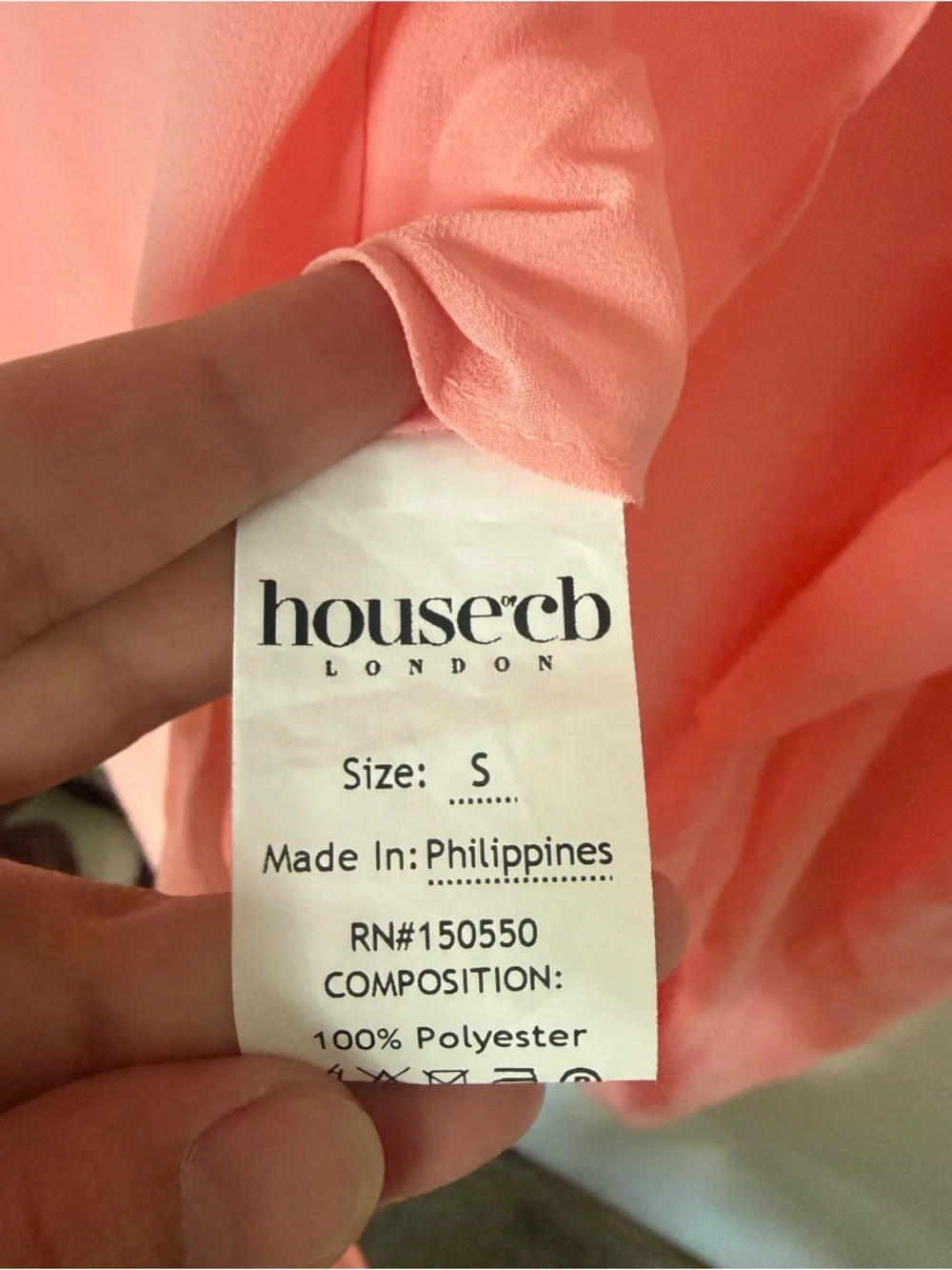 House of CB SARINA Apricot Ruffle Maxi Dress Size small